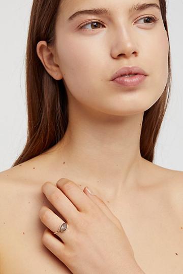 Mint Wrapped Crystal Ring By Mint Jewelry Co. At Free People